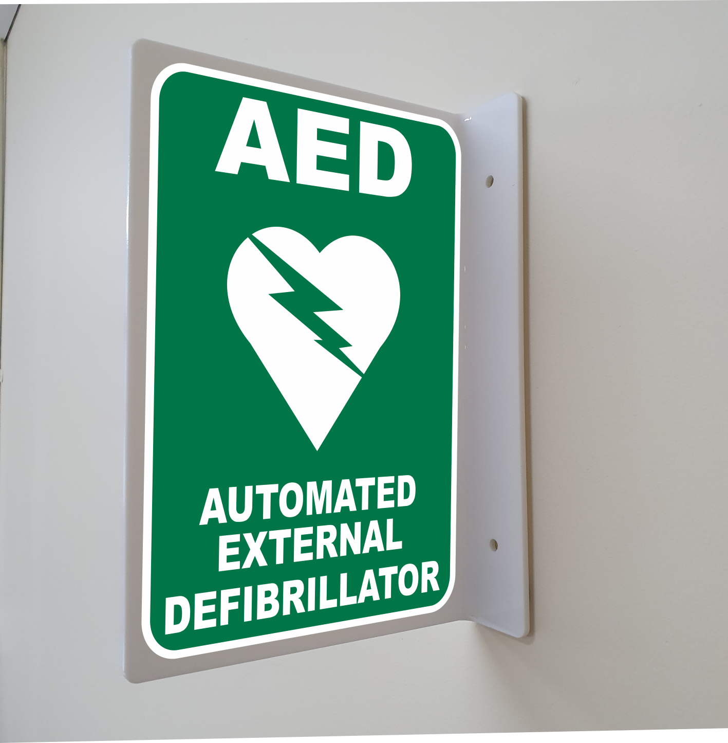 AED Projection Acrylic Sign IN16317 - National Safety Signs