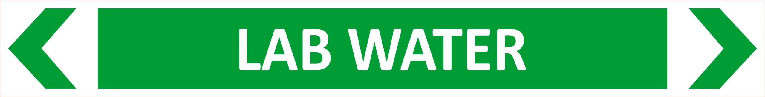 Lab Water Pipe Marker