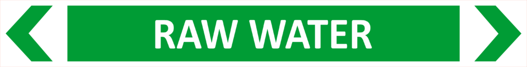 Raw Water Pipe Marker PI 450141