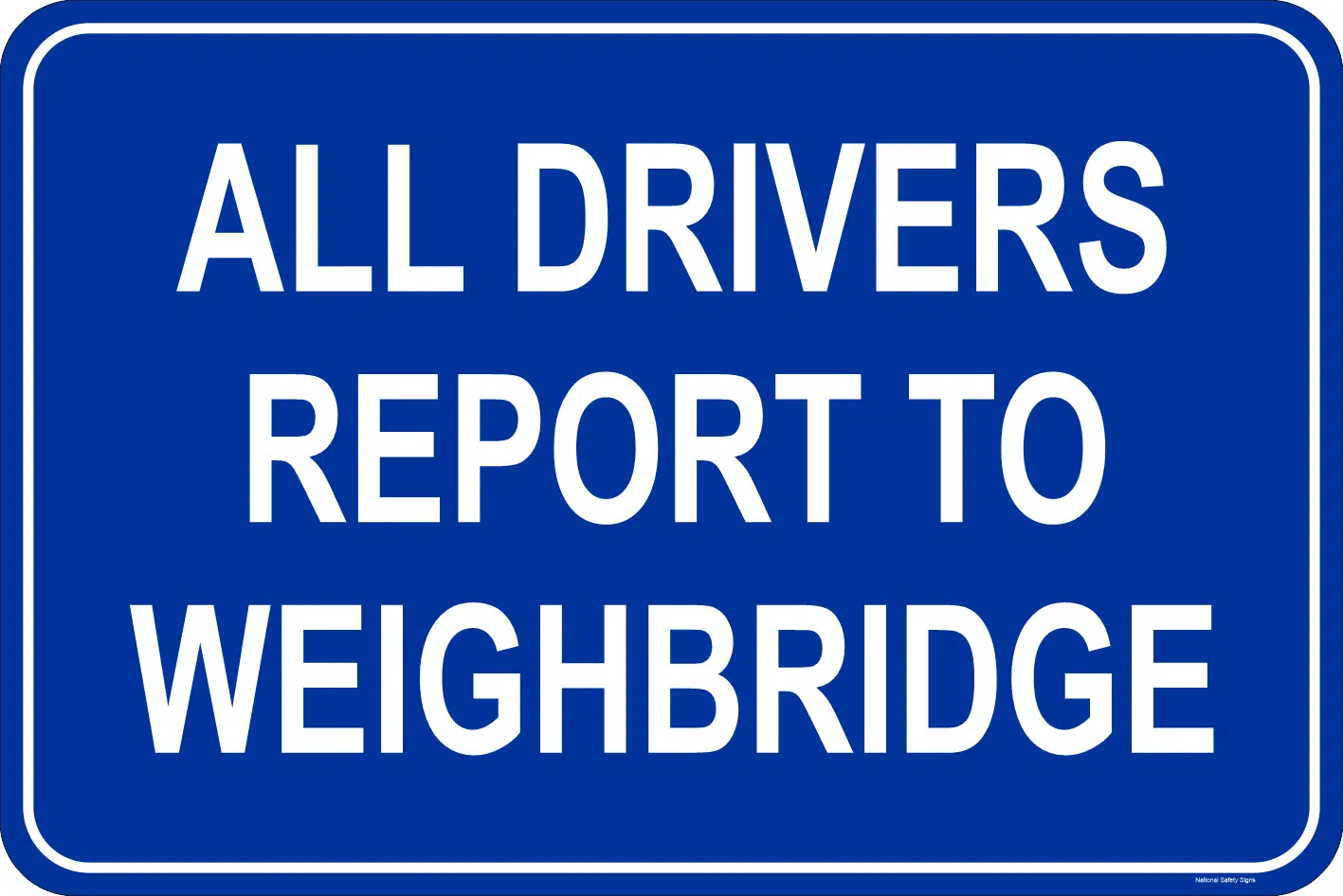 Report to Weighbridge  Sign    IN16318