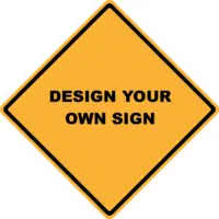 Custom Warning sign     RD588