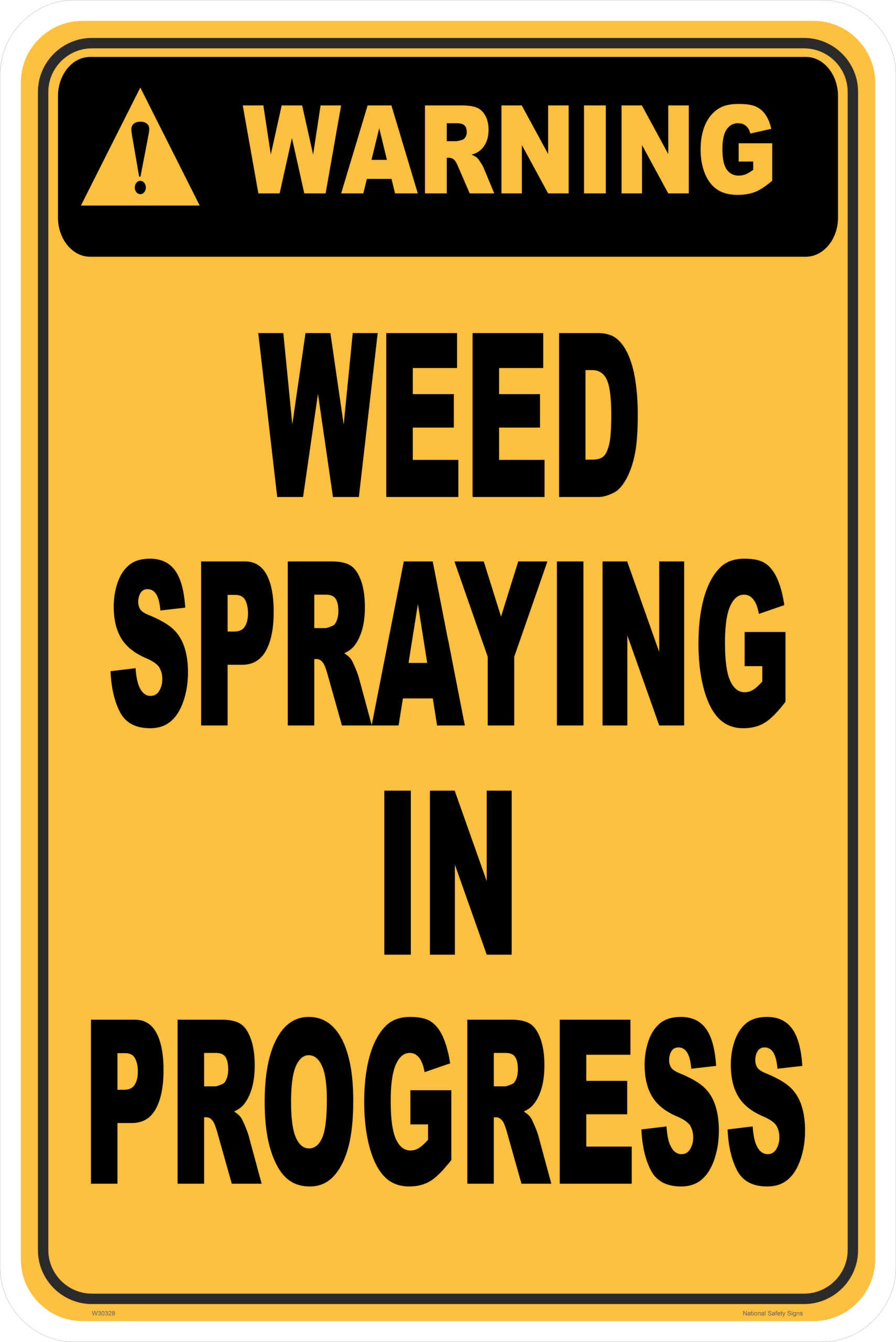 Weed Spraying in progress W30328