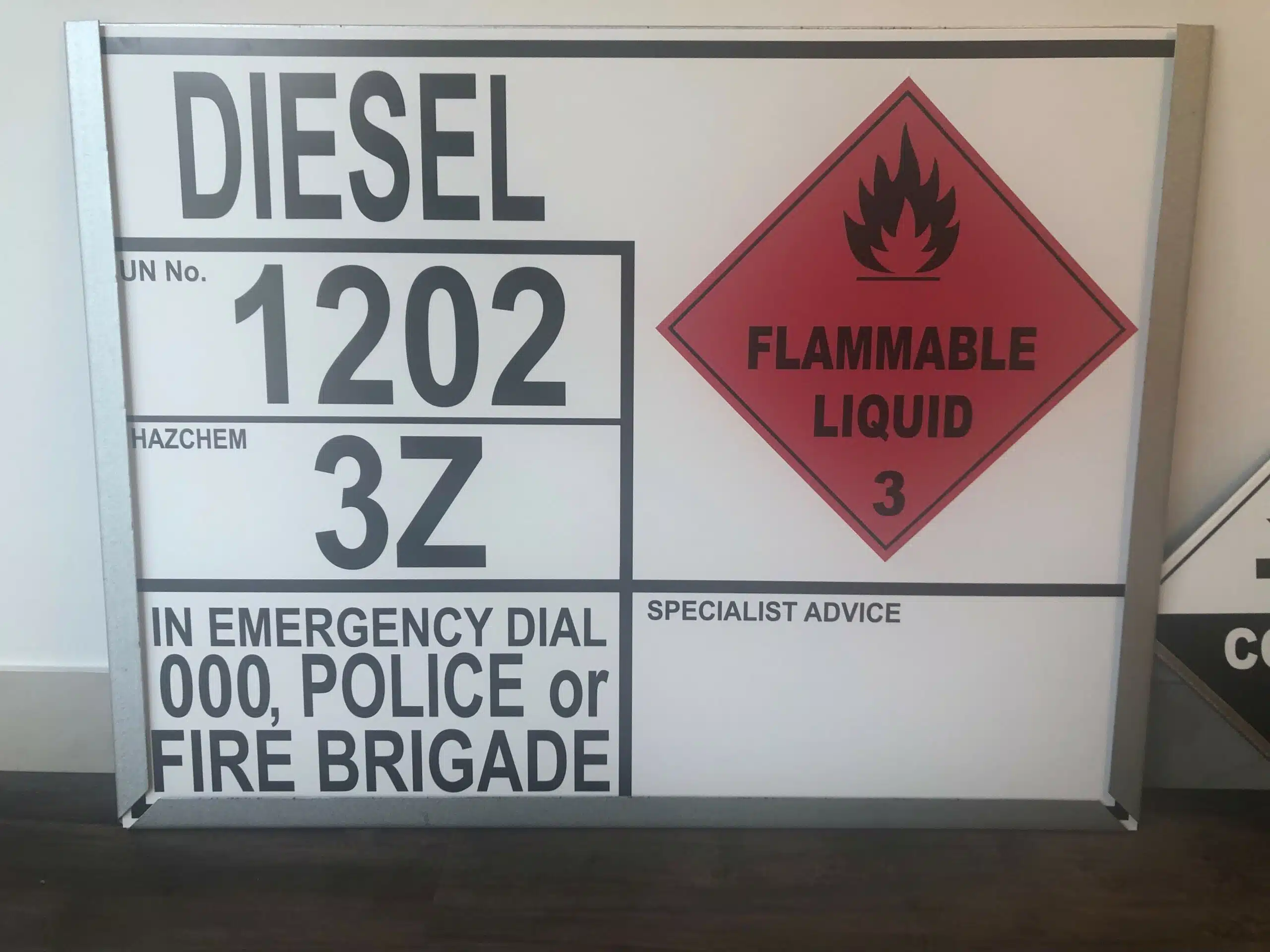 Emergency Information Panel Sign Holder T2746 - Image 2