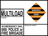 Emergency Information Panel Multiload H15196