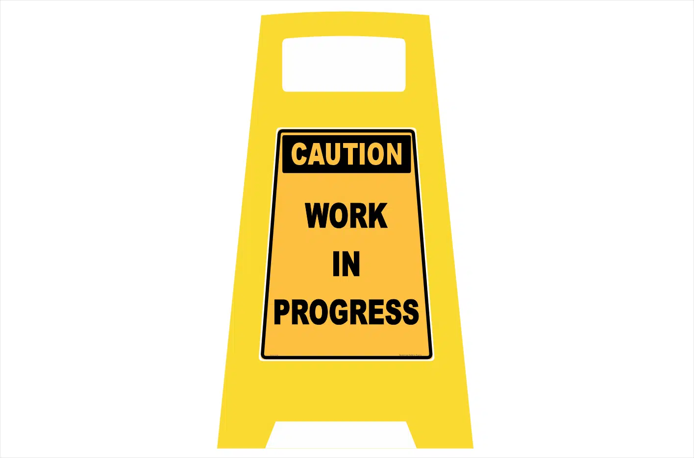 Work in Progress Porta Sign PB66054