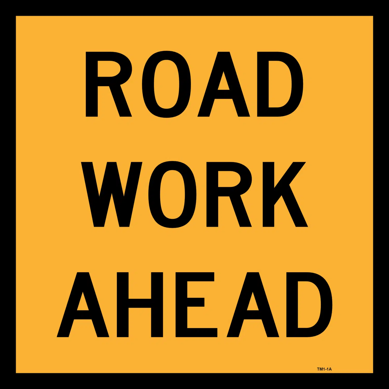 Multi Message Roadwork Ahead Sign MM920