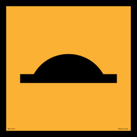 Multi Message Speed Hump Sign MM9155