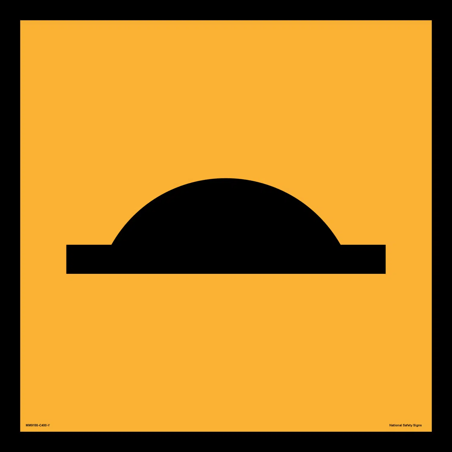 Multi Message Speed Hump Sign MM9155