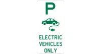 Parking - Electric Vehicles Only WA RD600