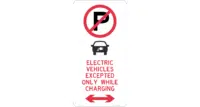 Electric Vehicles excepted only while charging - VIC  RD604