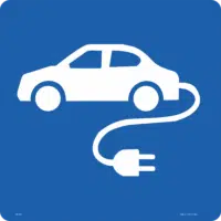 Electric Vehicle Placard QLD RD609