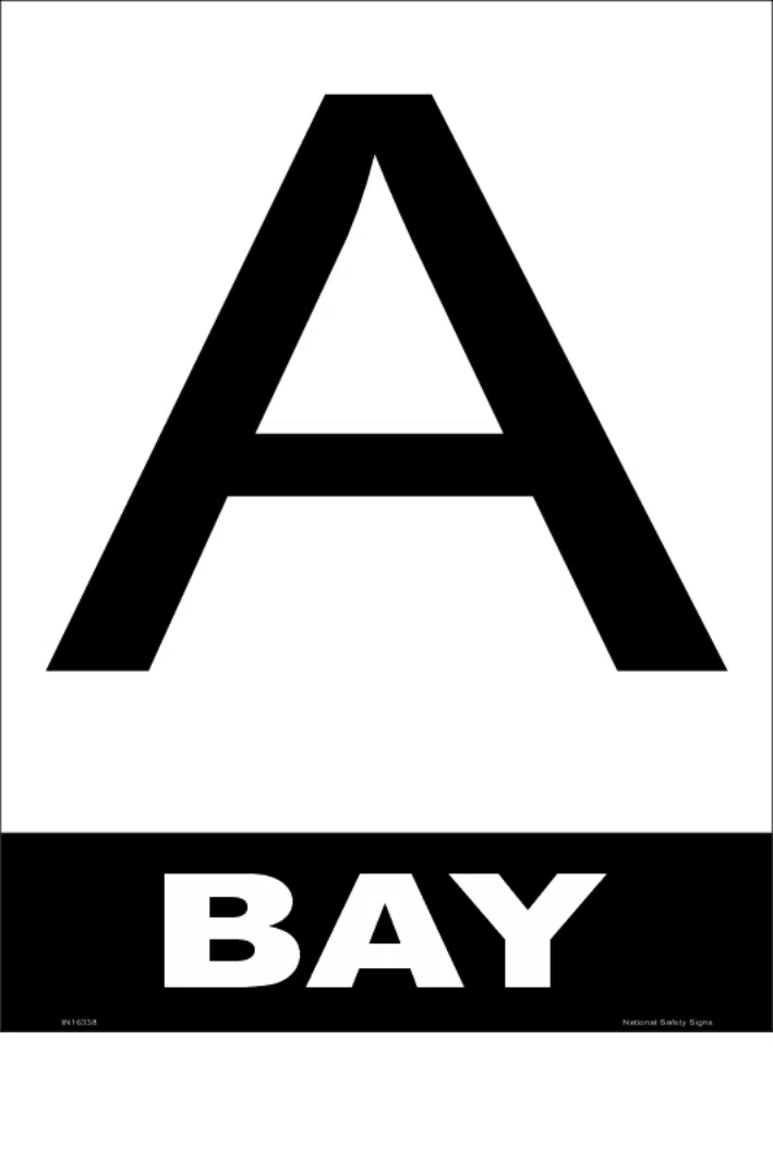 Warehouse Location Sign     IN16338 - Image 4
