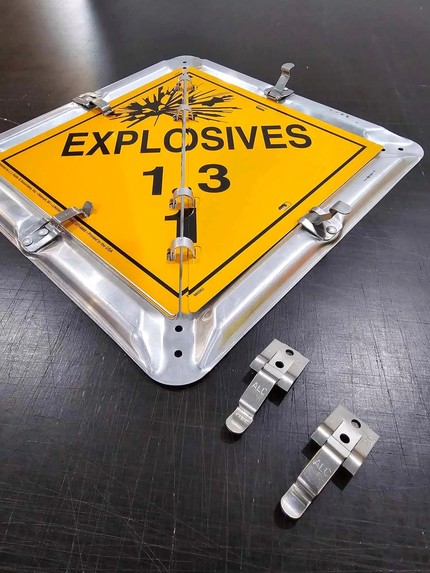 Dangerous Goods Placard Clip  A4029