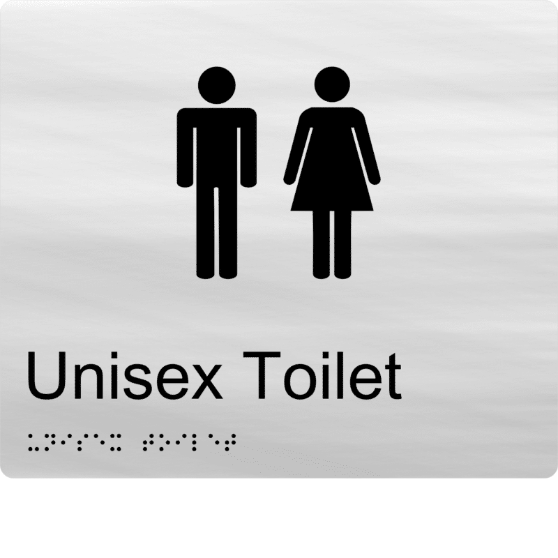 Unisex Toilet BT06 Braille Sign - Image 3