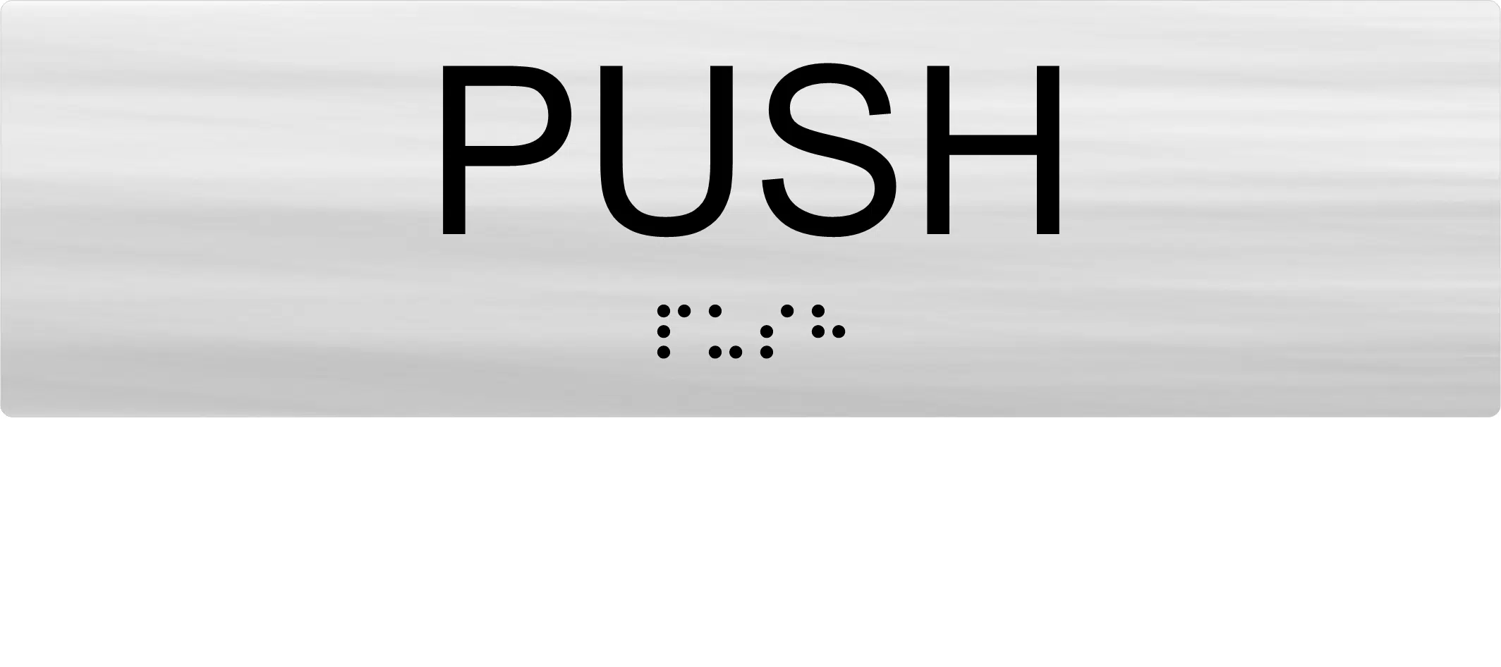 Push Braille Sign BT49 - Image 3