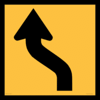 Multi Message Lane Deviation Sign MM9161