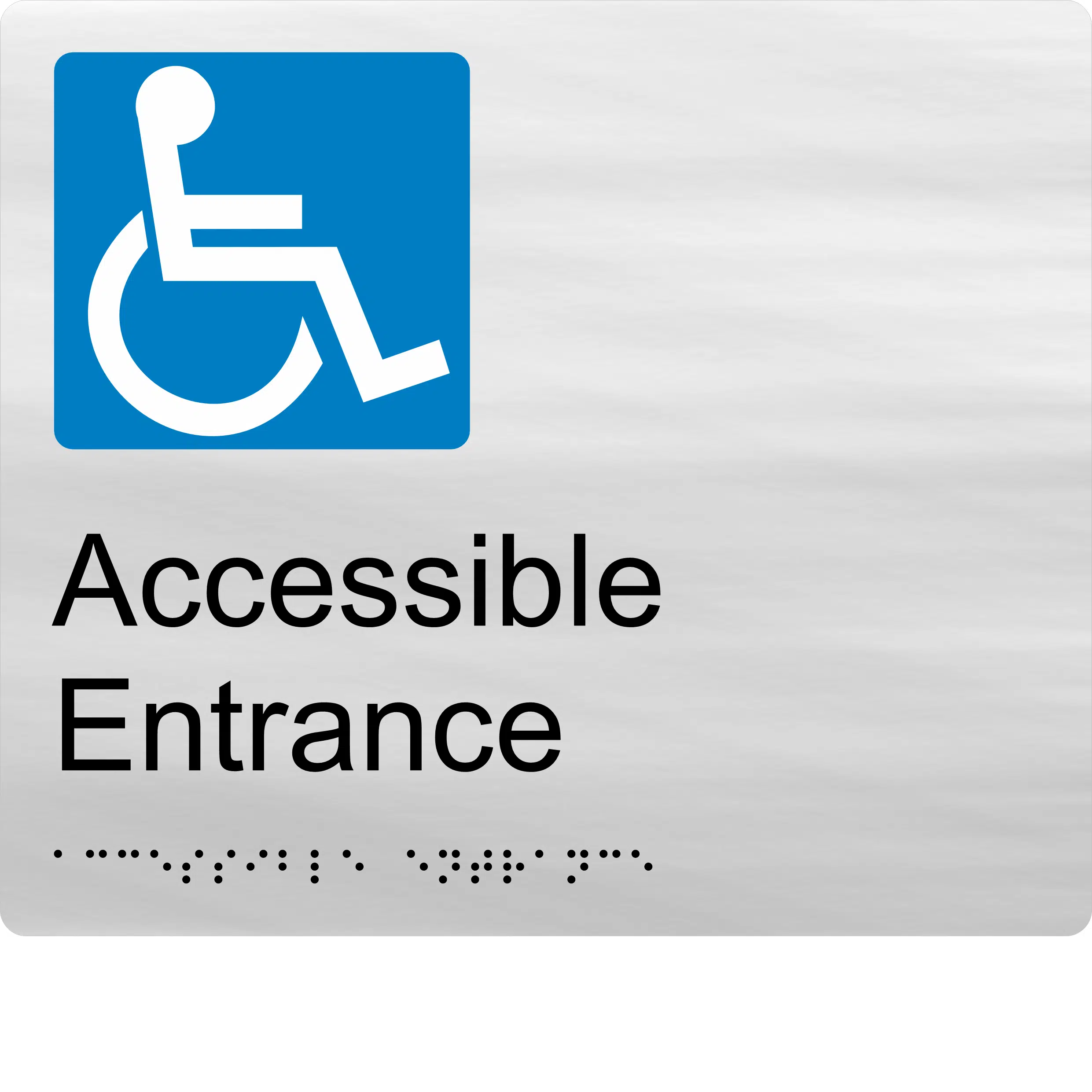 Accessible Entrance Braille Sign BT51 - Image 3