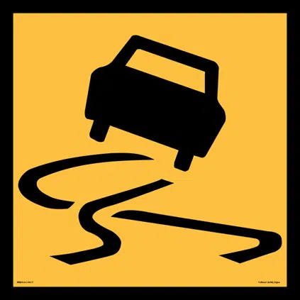 Multi Message Slippery Surface Sign MM9162