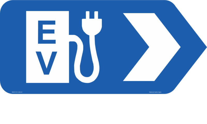 NSW Electric Vehicle Directional Fingerboard  RD613 - Image 2