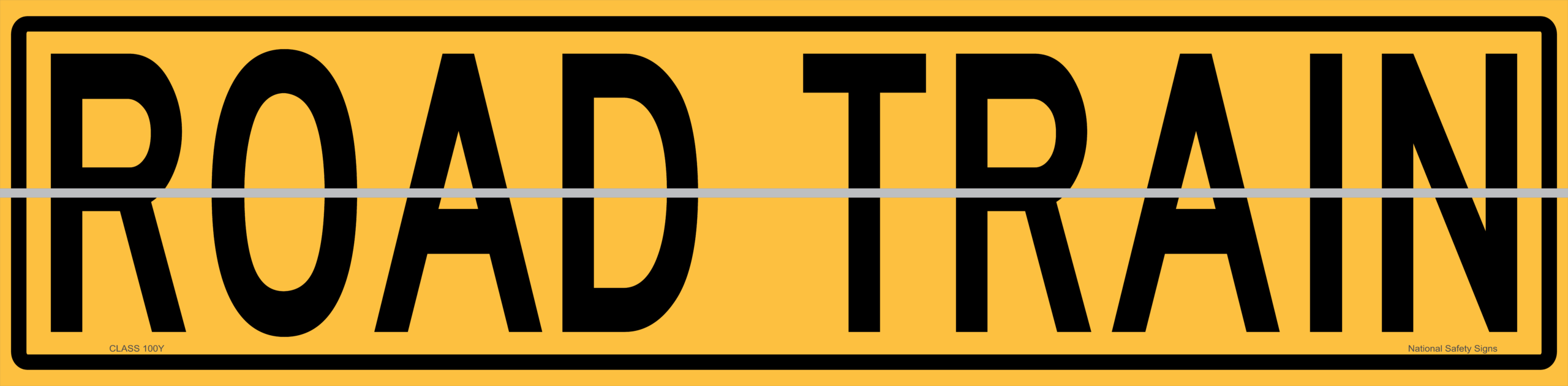 Road Train Hinged Sign  T2755