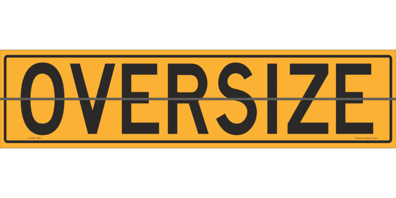 WA Oversize Hinged Sign T2760