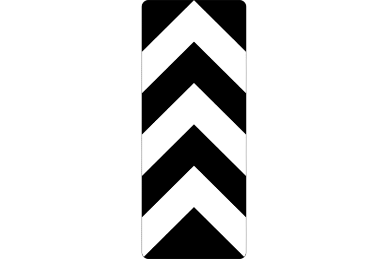 D4-2-2A Bidirectional Hazard Marker