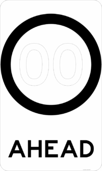 G9-79A Speed Limit (Symbolic) Ahead