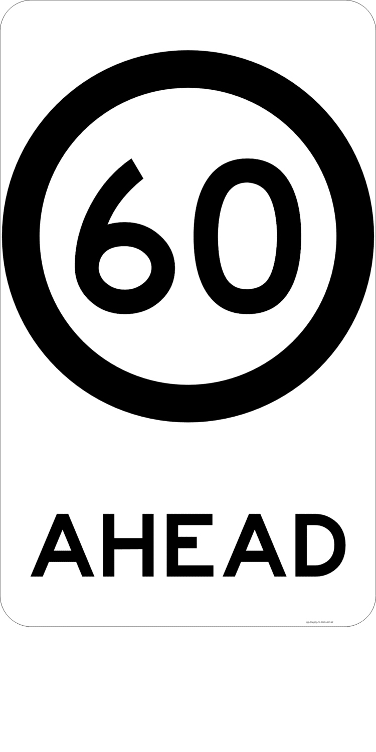 G9-79A Speed Limit (Symbolic) Ahead - Image 2