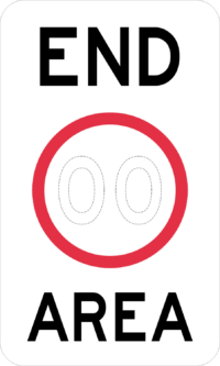 R4-11A End Speed Limit (Symbolic) Area