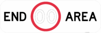 R4-13B End Speed Limit (symbolic) Area