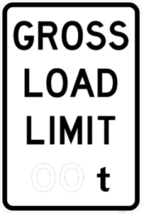 R6-4 Gross Load Limit __ t