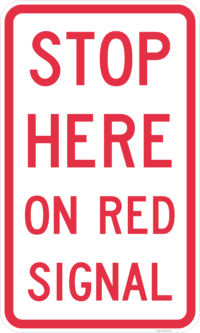 R6-6A Stop Here On Red Signal