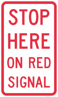 R6-6A Stop Here On Red Signal