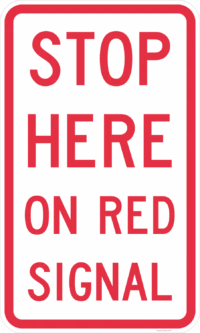 R6-6A Stop Here On Red Signal