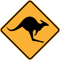 W5-29 Kangaroos (symbolic)