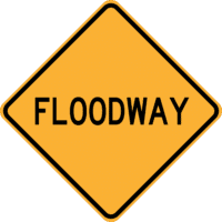 W5-7-1 Floodway
