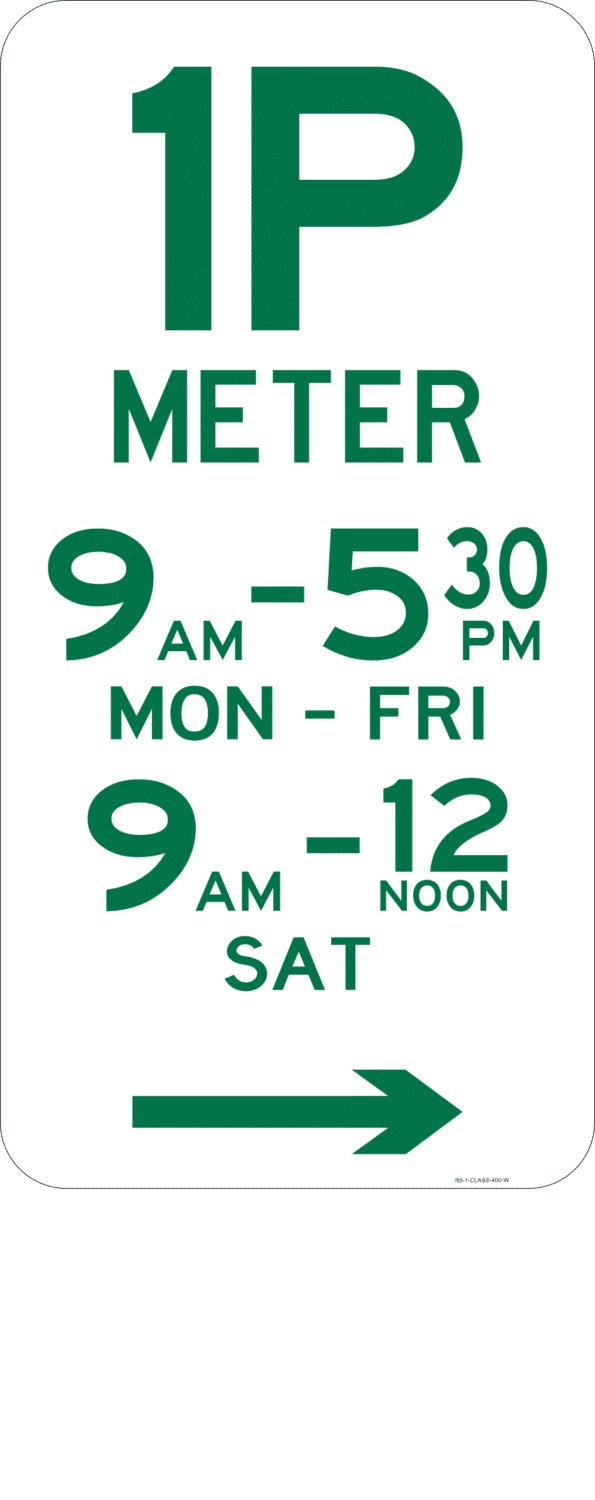 R5-1 Parking 1 Hour - Image 2