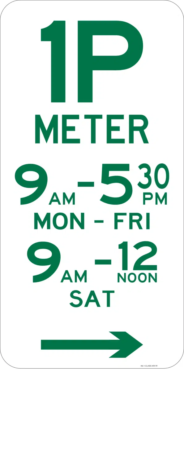 R5-1 Parking 1 Hour - Image 2