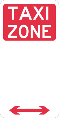 R5-21 Taxi Zone