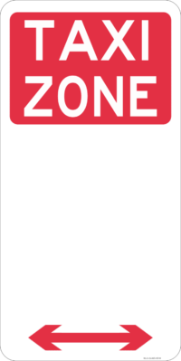 R5-21 Taxi Zone