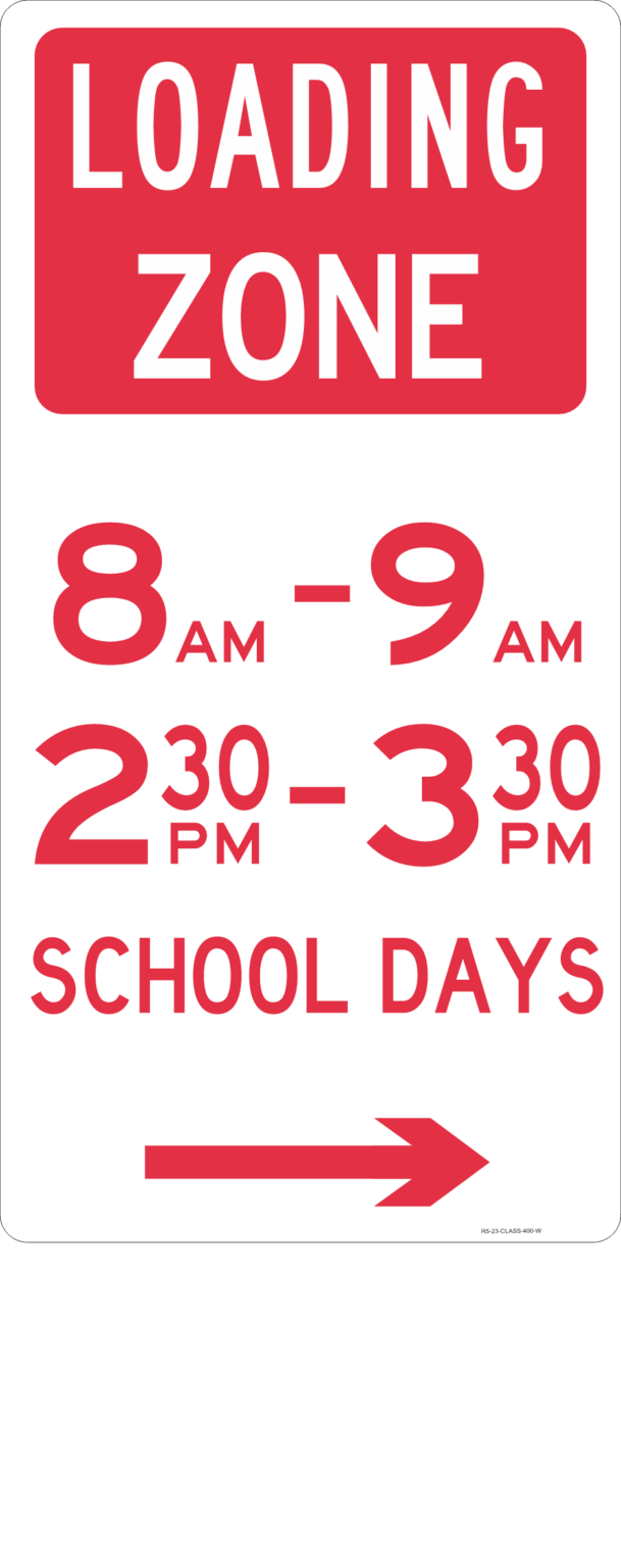 R5-23 Loading Zone - Australian Compliant - National Safety Signs