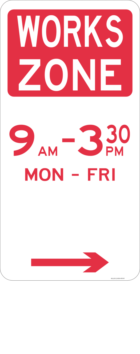 R5-25 Works Zone - Image 2