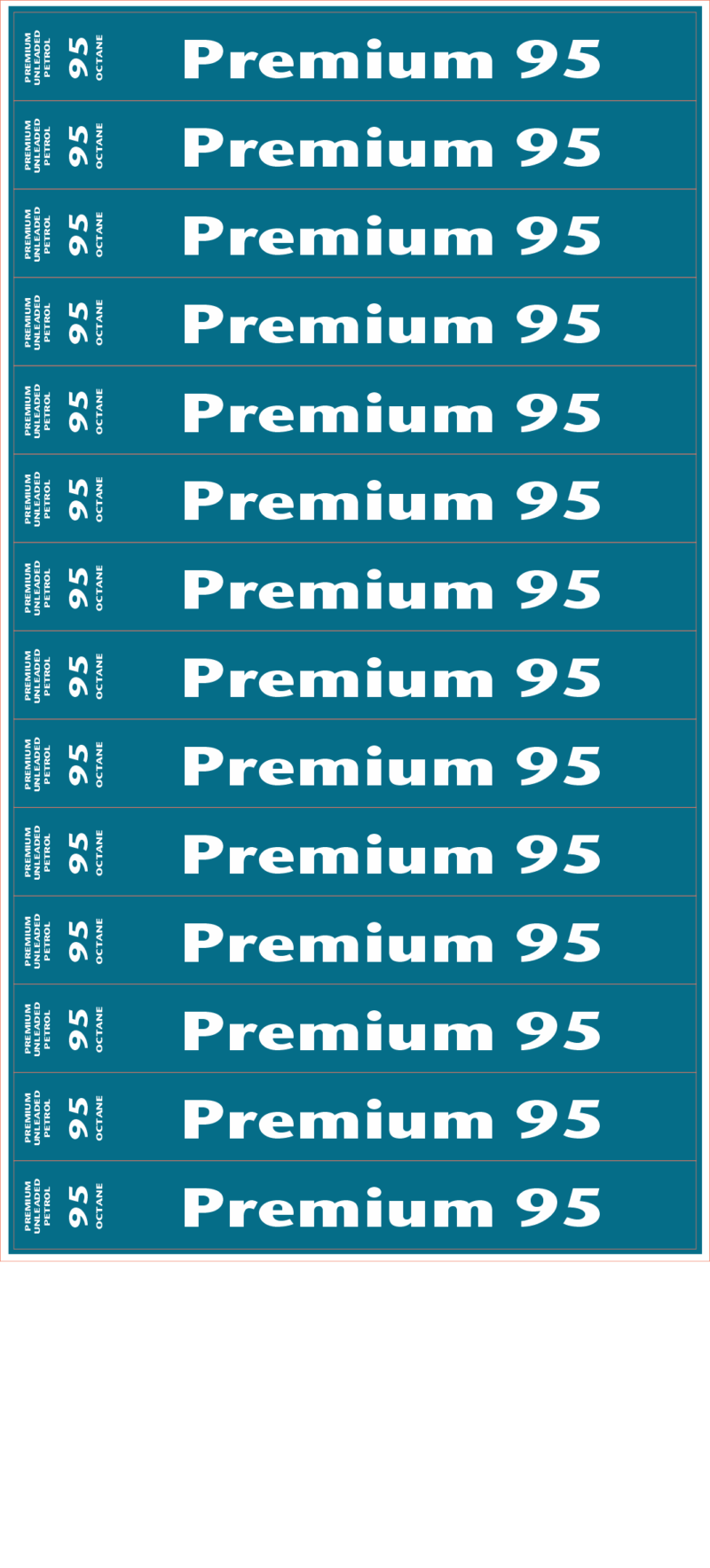 Premium 95 Fuel Markers SS2920 - Image 2