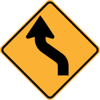 W1-4(L) Reverse Curve (left symbolic)