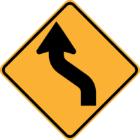 W1-4(L) Reverse Curve (left symbolic)