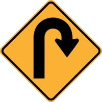 W1-7(R) Hairpin Bend - Right