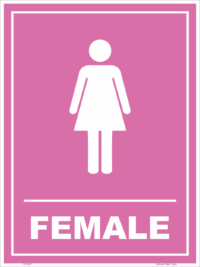 Female Toilet sign   IN16343