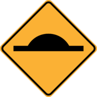 W5-10 Road Hump