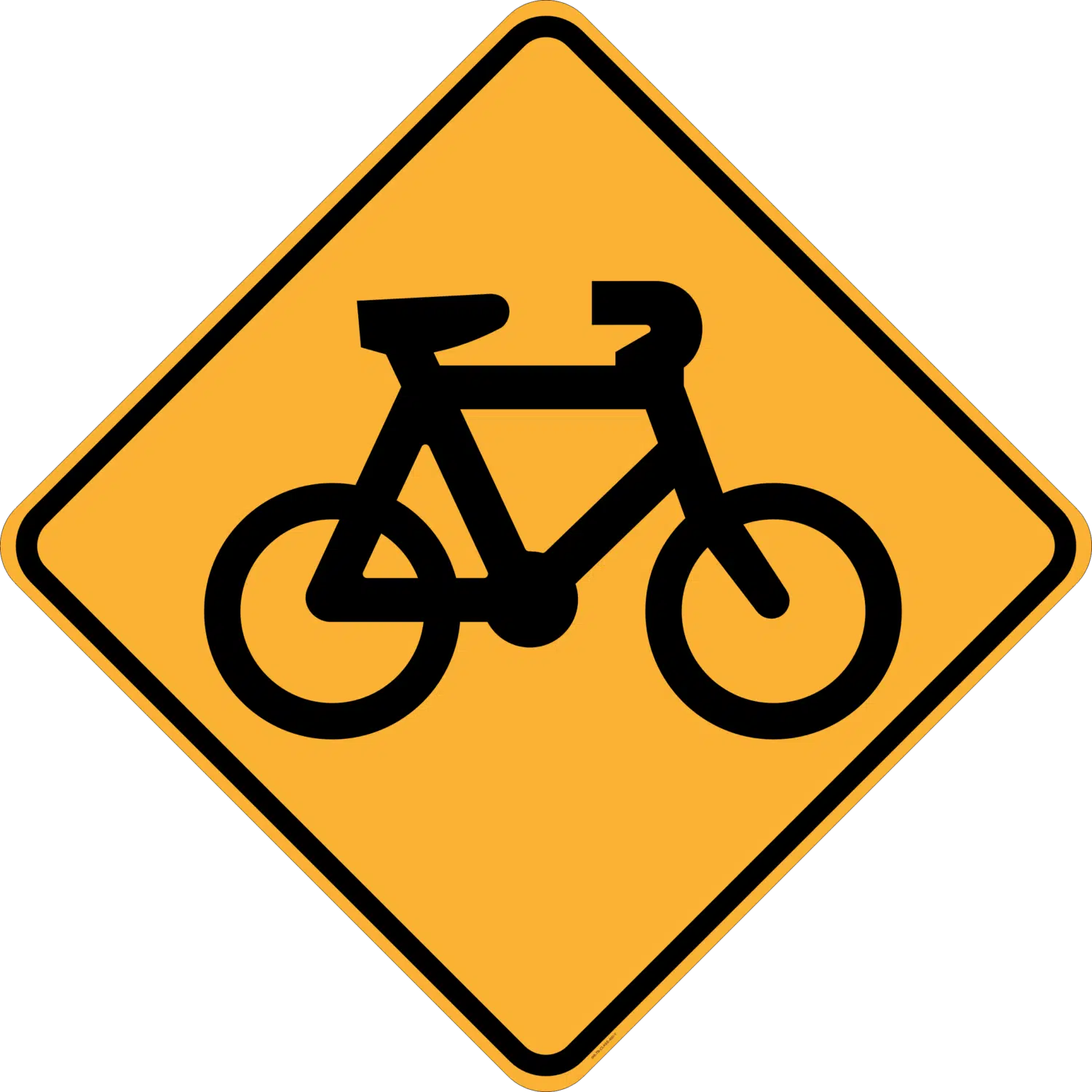 W6-7 Bicycle (symbolic)