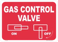 Gas Control Valve Shut Off F14156